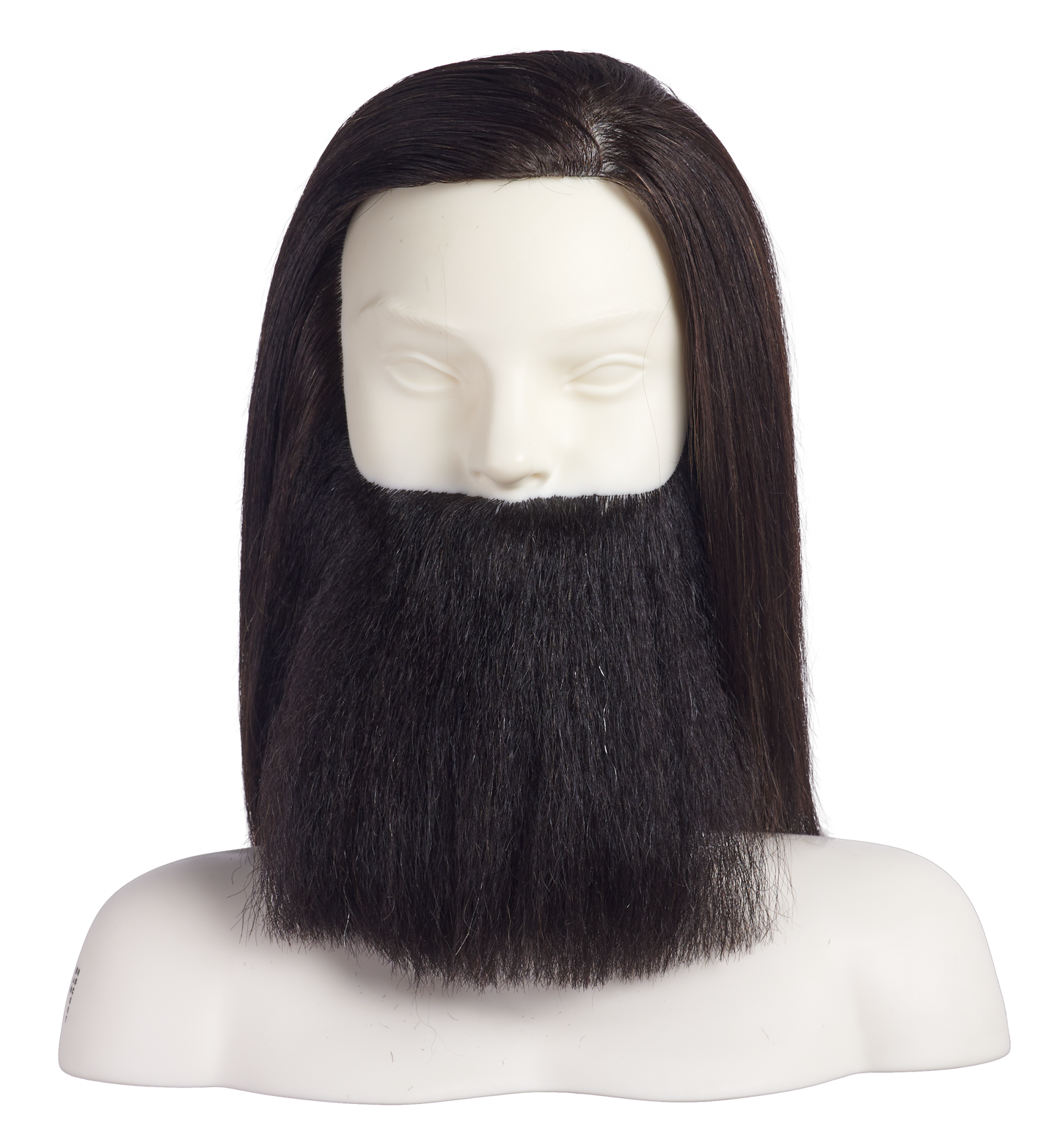 TETRA Type 1B - High Density Barbering - Mannequin Head with Extra Thick Beard & Moustache