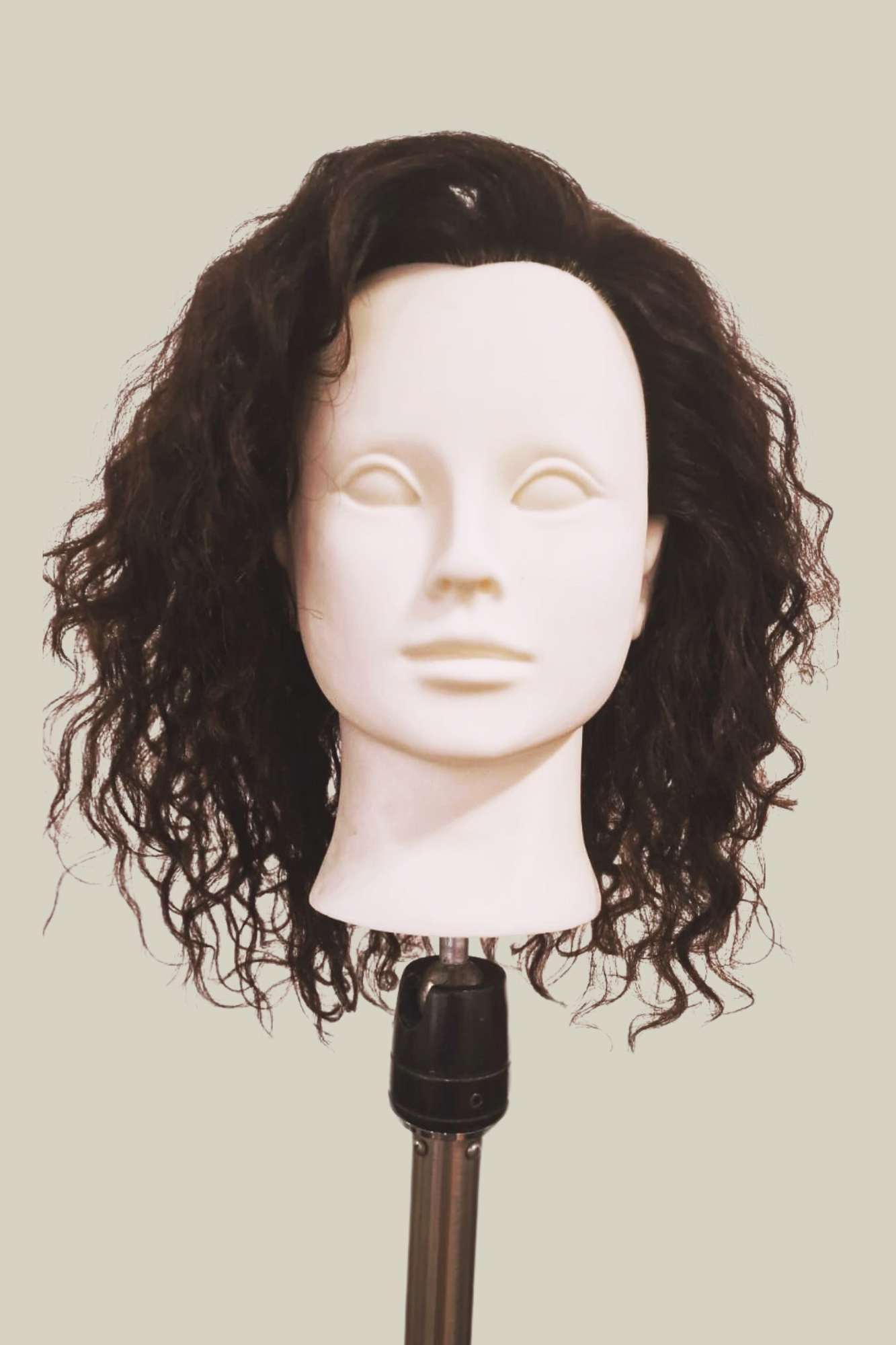 AXIS Type 3A - Curly Very High Density - Mannequin Head - Master Texture